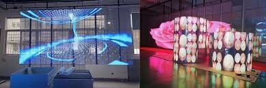 アルミキャビネット 透明 LEDスクリーン G7.82-7.82 と平均 失敗なし 1000時間 あなたの要求のために