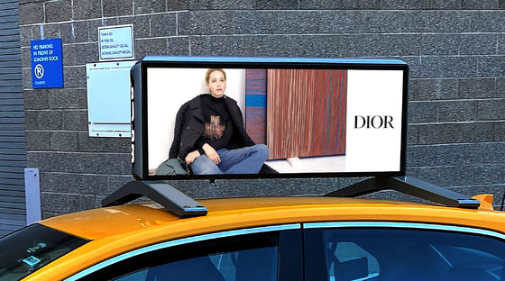 ドライブモード非同期制御車載LEDサインディスプレイ、5mmピッチサイズ、1R1G1B構成