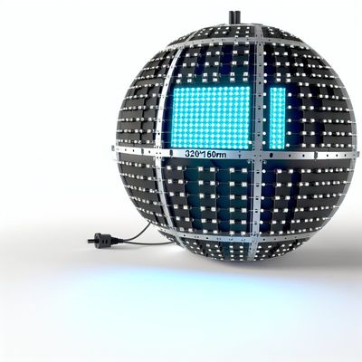 お買い得 DC5V電圧球体LEDスクリーン、320 * 160mmモジュールサイズ、Epistar LEDチップ搭載 オンライン