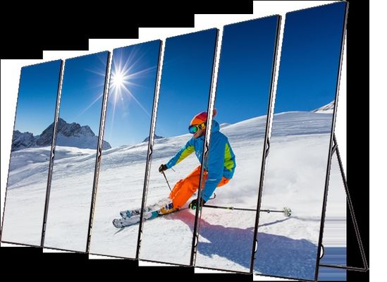 320x160mm LEDポスターディスプレイ 1R1G1B カラー構成 680x2000mm 顧客の要求に応じて画面サイズ