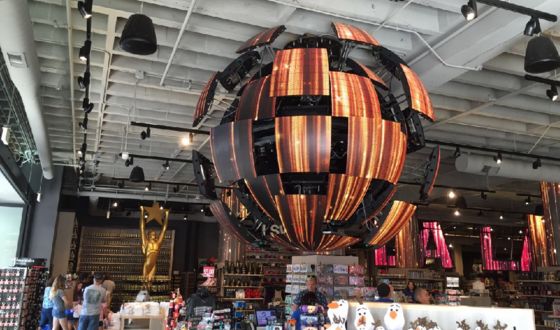 IP43防水球形LEDスクリーン、ビデオ表示機能およびFCC認証付き