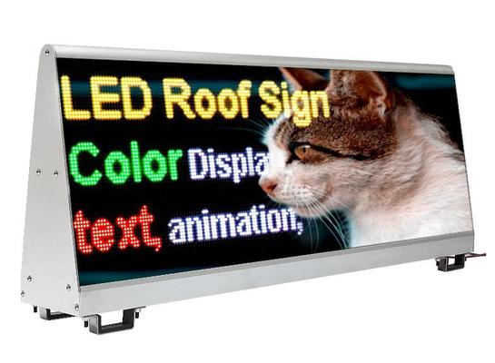 お買い得 カスタマイズ可能な非同期制御カーLED電光掲示板、192*64ドットスクリーン解像度 オンライン