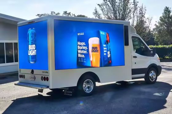 中国 フルカラー LED モバイル トラック P5 モバイル LED 広告掲示板 屋外画面