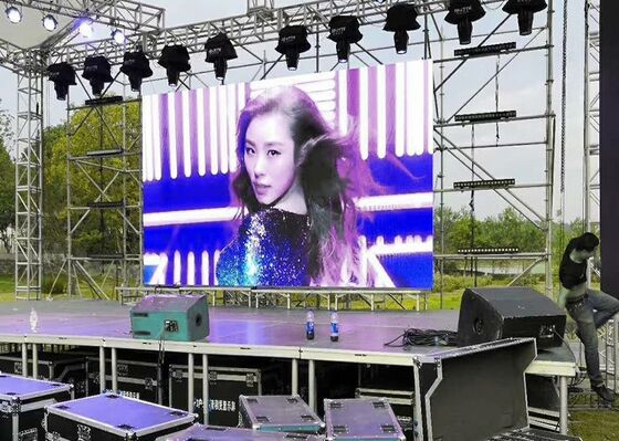 お買い得 P3.91 P4.81 ステージコンサート用の屋外レンタルLEDスクリーン 3840のリフレッシュレートで500x500mm オンライン