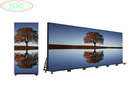 レンタル LED ディスプレイ 室内用 1920×640ミリメートルのキャビネットサイズと1平方メートルあたり1500Cdの明るさで設計