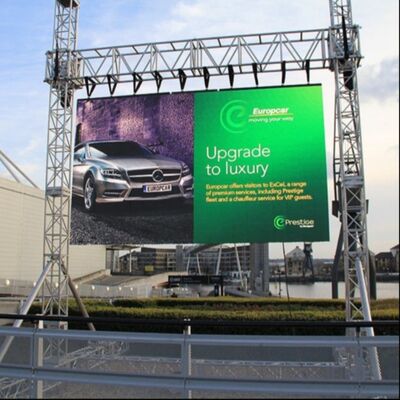 お買い得 P3.9 屋外フルカラーLEDディスプレイ 500*500mm ダイカストアルミニウムパネル、3840hz リフレッシュレート オンライン
