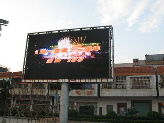 屋外防水 P6 P8 P10 固定 広告 ビデオ画面 SMD LED ディスプレイ 広告掲示板