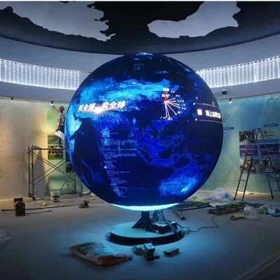 お買い得 モジュールサイズ320x160mm 球体LEDスクリーン、Epistar LEDチップ搭載、CE認証取得、高インパクトな球体広告およびイベントビジュアルに最適化 オンライン