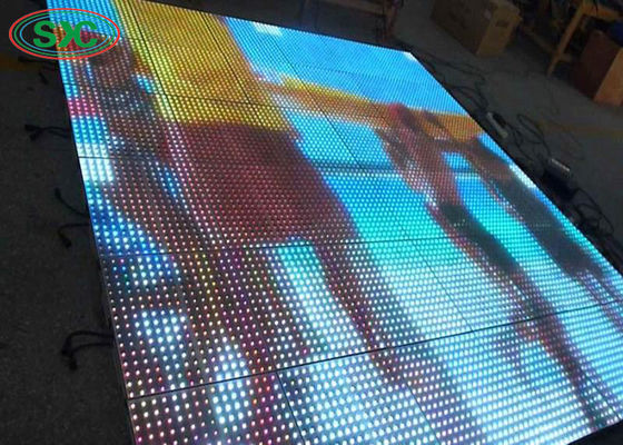 お買い得 コンサート、フル カラーの携帯用導かれたダンス・フロアのための1つのSMD LEDのダンス・フロア屋外P6.25に付き高いウェイトの負荷3つ オンライン