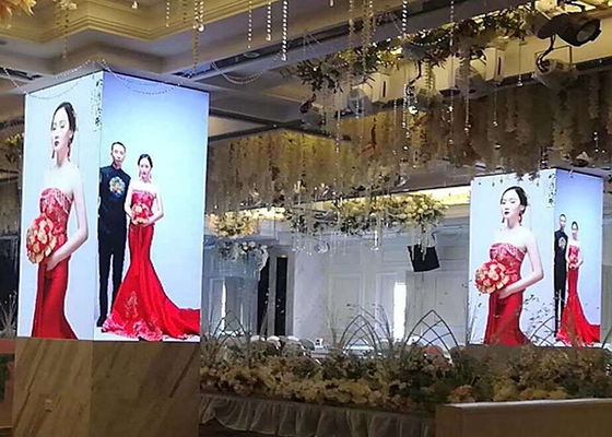 デジタル表記のパネルのフル カラーの導かれた表示板の屋内立方360の程度P4