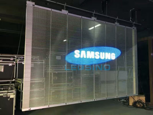お買い得 高明るさ透明LEDスクリーン 掲示板 エピスターチップ 3 年間の保証 オンライン
