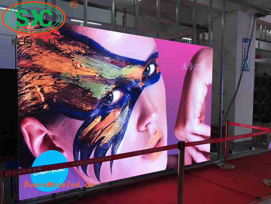 お買い得 P6 SMD人間化された作動インターフェイスとの屋外RGB LED表示6000cd明るさ オンライン