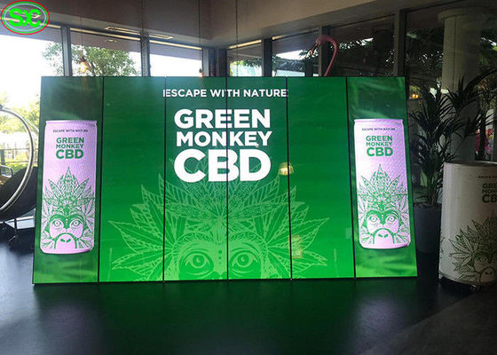 細いHd屋内導かれたポスター スクリーン、P2.5ミラーによって導かれる表示パネルの立場ポスター