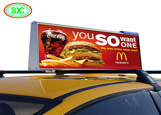 DC 5V 電圧 車用 LED サインディスプレイ、1R1G1B 構成とアニメーション表示機能付き