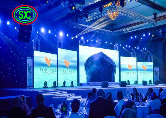 高さの明るさの屋内P3.91広告はパネルの舞台の背景1R1G1Bを導いた