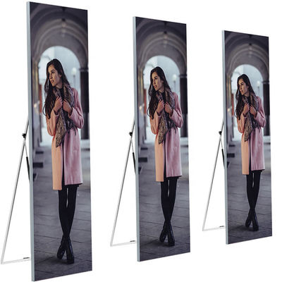 室内フルカラーSMDミラー 1000cd/m2 P2.5 LEDビデオポスター画面 640x640mm