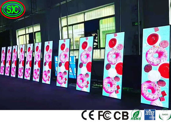 屋外 屋内 P2 P2.5 P3 LEDポスターディスプレイ スマートデジタルビデオ広告スクリーン