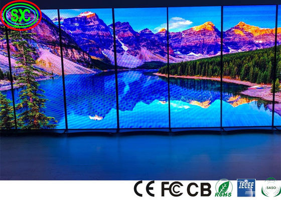 Wifi 4G SMD2121 P2.5ミラー ポスターはパネル1800cd/m2を導いた