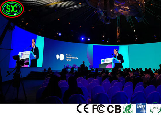 MBI 5124 SMD1010 1300cd/M2 P3.91 カーブステージLEDディスプレイ フルカラーLEDディスプレイ