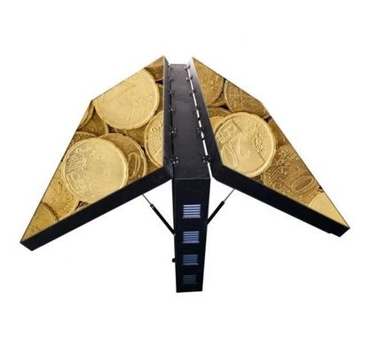 6mm ピクセルピッチ 屋外フルカラーLEDディスプレイ ワイヤレス制御 フロント/リア IP65/IP54 鉄鋼キャビネット 32.5kg 重量