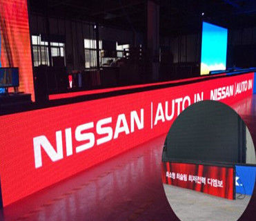 お買い得 高解像度スタジアム フルカラー LED 型アルミスクリーン 7500cd/Sqm 高解像度ビデオディスプレイ オンライン