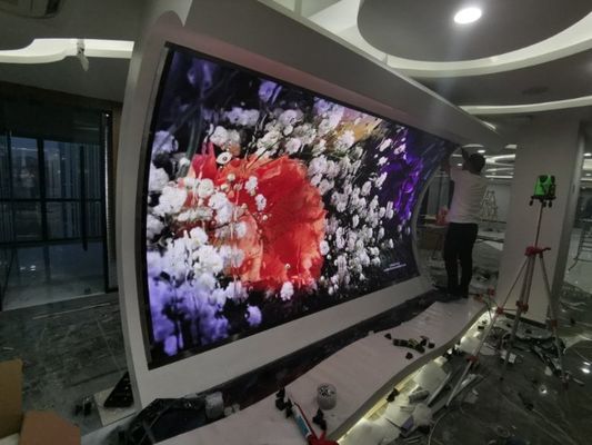 お買い得 舞台の背景のLED表示大きいスクリーンP3 P3.9 P4.81、500X500mmまたは500x1000mmのレンタル キャビネット、1920hzはリフレッシュ レートを オンライン