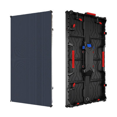 柔軟なフルカラーステージ背景 LEDスクリーン P4.81 室内広告ビデオウォール