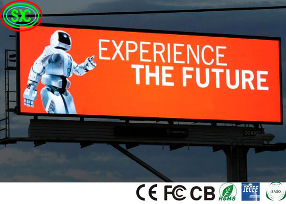 屋外広告モジュールのビデオ スクリーン省エネLEDの掲示板の表示道の側面は印板を導いた
