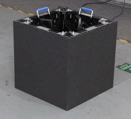 6 サイド Smd3535 2000nits キューブ LED ビデオ ウォール P3.91mm DJ ステージ