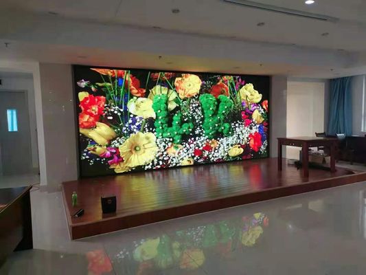 お買い得 屋内固定段階LEDはP3 576x576mmのキャビネット111111の点/Sqmピクセル密度の1200明るさ、1920hzのリフレッシュ レートを選別する オンライン