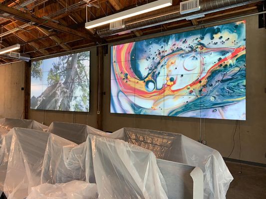 RGB SMD P4 室内 LED モジュール 320 x 160 mm P4 室内フルカラー LED ディスプレイのサイズ