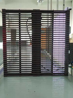 お買い得 P3.91-7.82 フルカラー透明LEDスクリーン ガラスカーテンウォール用 オンライン