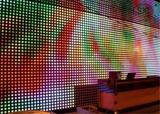 お買い得 広告媒体 P25 のカーテンの LED 表示は、346 高い定義 LED スクリーンを浸します オンライン