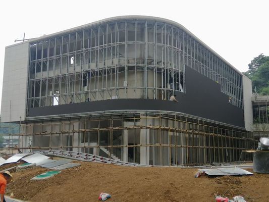 大きい広告のビデオ壁屋外の高い定義P6を表示するために導かれた固定コマーシャルはスクリーンを導いた