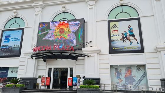 固定p10はデジタル960x960mm cabinetLedビデオ掲示板の表示画面屋外の防水IP65デジタルの掲示板P10を浸す