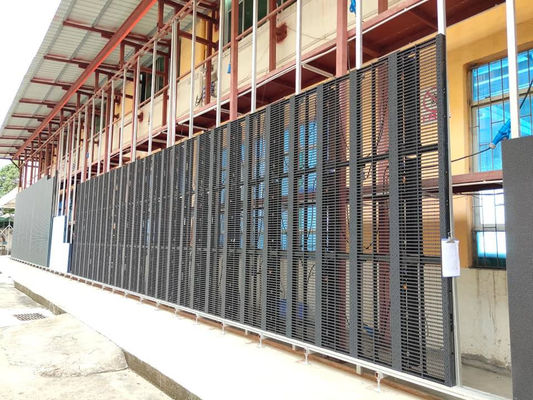 IP43 防水透明LEDスクリーン モジュールの重さ0.2KG/PCと平均 1000時間障害なし