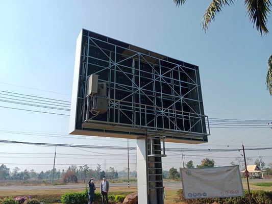 お買い得 商業用建物 固定型P10 屋外LEDディスプレイ 広告スクリーン 7000明るさ オンライン