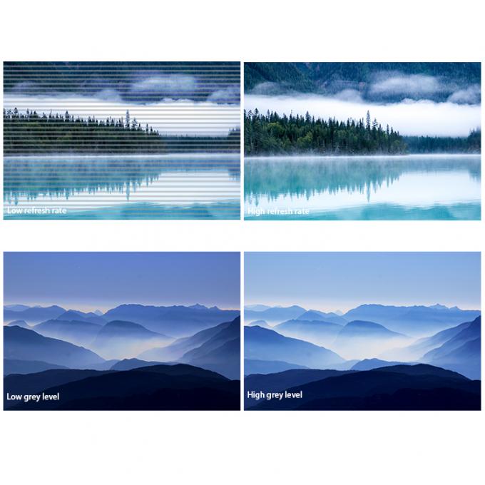 P2-32S 常動ドライブと640*640mmキャビネット寸法を持つ室内フルカラーLEDディスプレイモジュール 7