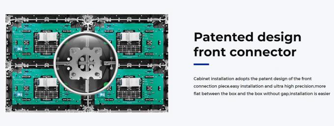 ノバ・スター制御システム 600*337.5mm 投光型アルミ製 小幅LEDスクリーン P0.9 P1.25 P1.56 16 9 7