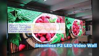 P2 LED ディスプレイ ウルトラ リフレッシュ シームレス ビデオ ウォール